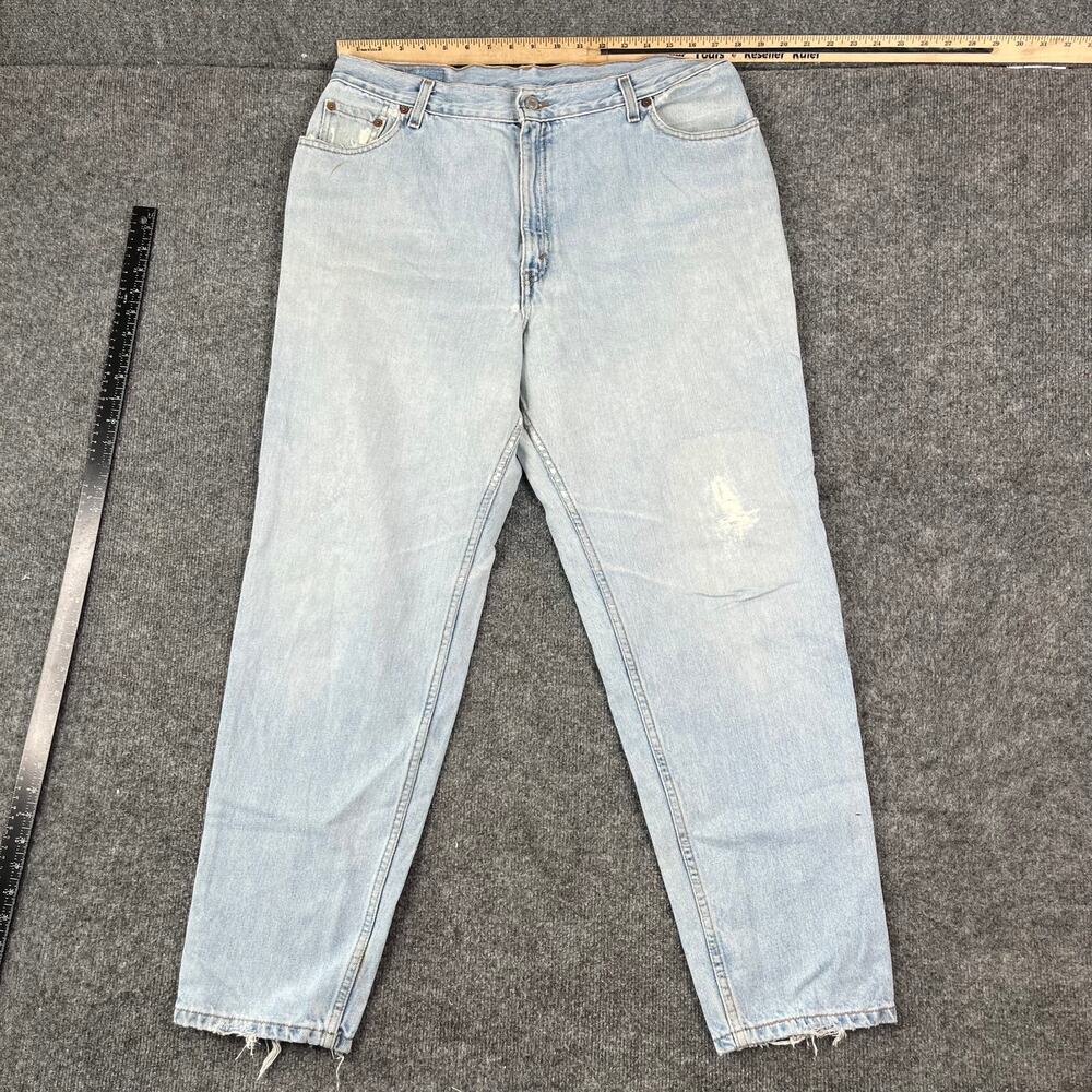 Levis 550 Jeans Womens Size 18M Blue Relaxed Tapered Fit Denim Casual‎ Pants